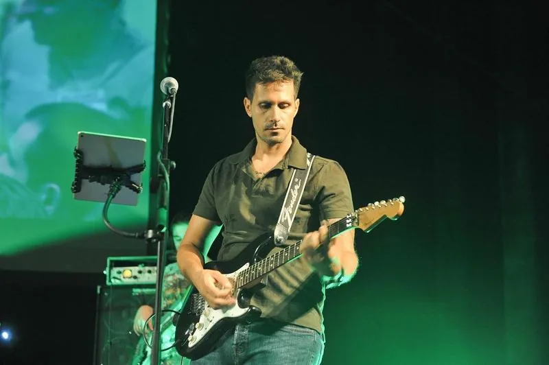 Youth Festival Cyprus Fender Stratocaster live performance